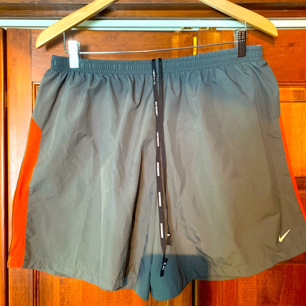 Nike Dry Fit lined running shorts
